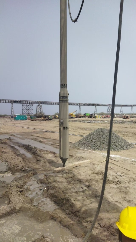 BVEM 105kW হাইড্রোলিক ভাইব্রোফ্লট সরঞ্জাম 176kW পাওয়ার প্যাক সহ গ্রাউড উন্নতির জন্য নির্মাণ