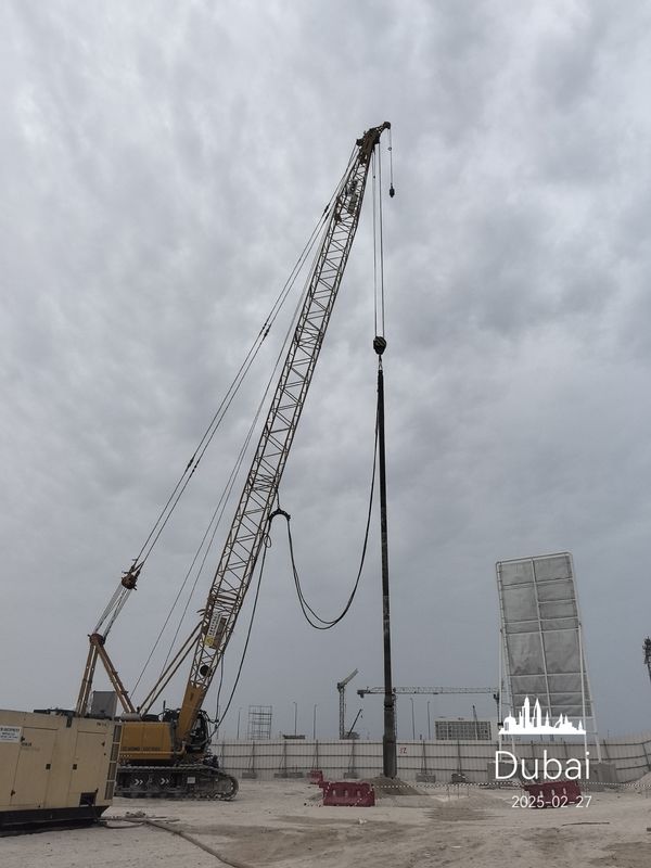 14-28 মিমি এবং বৈদ্যুতিক শক্তি টাইপের উচ্চতর পিলিং কম্পন প্রশস্ততার জন্য ভিব্রো কমপ্যাকশন পিলিং