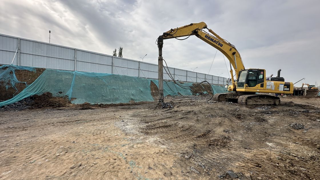 ৪২৬ মিমি ব্যাসার্ধের ভিব্রোফ্লট ভিব্রো কম্প্যাকশন পিলিং মাটির উন্নতির ভিত্তিগুলির জন্য চূড়ান্ত পছন্দ