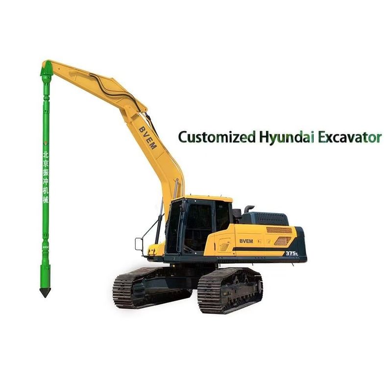 ৪২৬ মিমি ব্যাসার্ধের ভিব্রোফ্লট ভিব্রো কম্প্যাকশন পিলিং মাটির উন্নতির ভিত্তিগুলির জন্য চূড়ান্ত পছন্দ