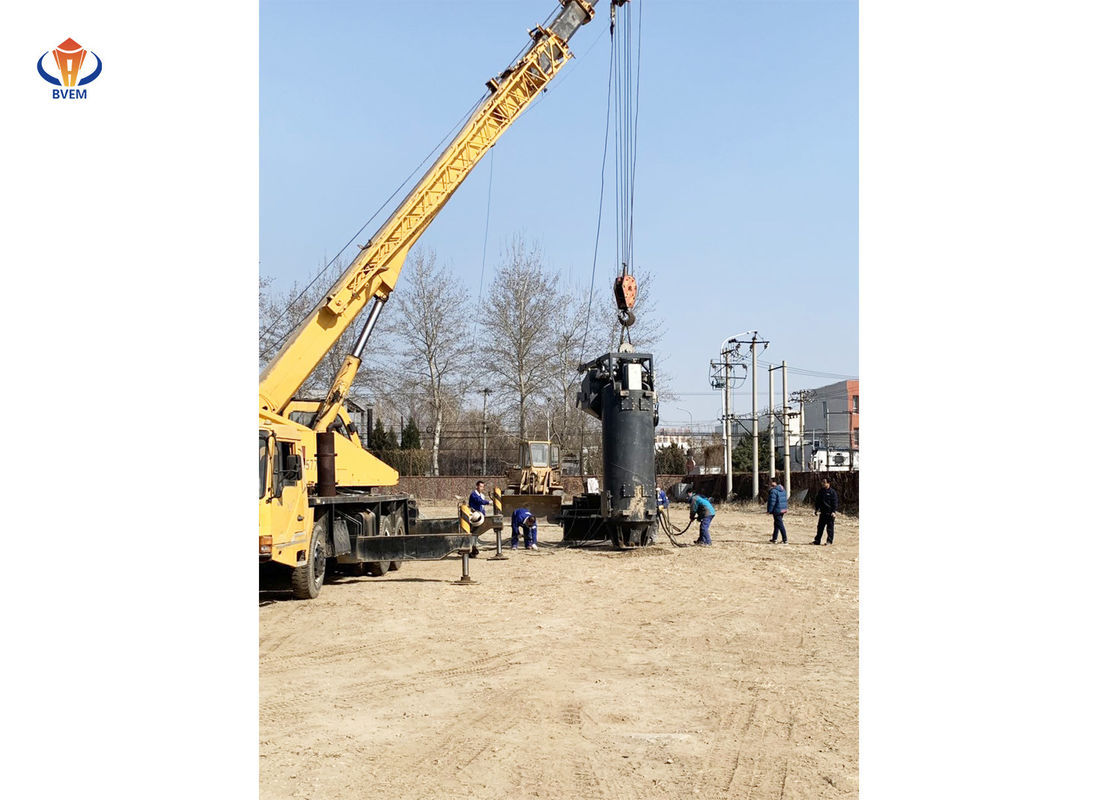 অফশোর প্রকল্প BJZC-V400-180-এ পাথরের কলাম নির্মাণের জন্য ব্যবহৃত শক্তিশালী নীচের ফিড ভাইব্রোফ্লট