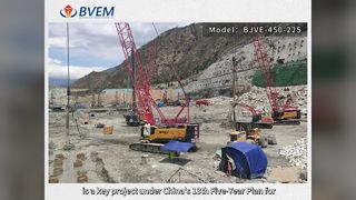 মাটি কম্প্যাকশন জন্য শক্তিশালী Vibroflot