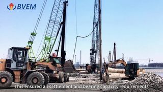 ভাইব্রোফ্লোটেশন মাটি শক্তিশালীকরণ সমাধান